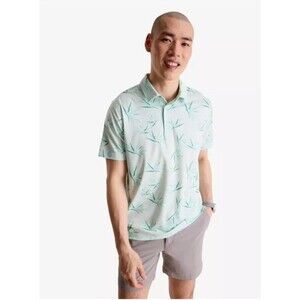 Chubbies The Green Thumb Polo Mens Size Large Performance Stretch Golf